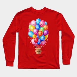 baloons and party Long Sleeve T-Shirt